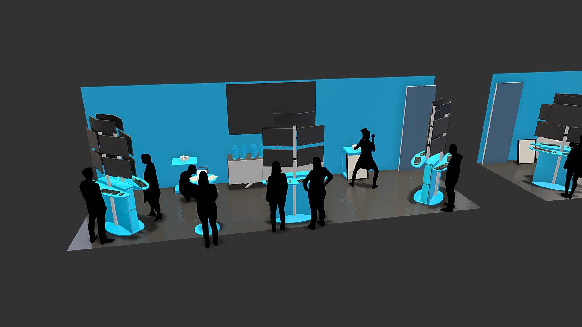 Exhibition Visualization - 3D model by rvh [0cc8167] - Sketchfab