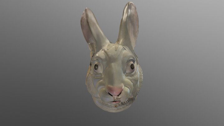 Rabbit Mask from  "Bert den sista oskulden" 3D Model