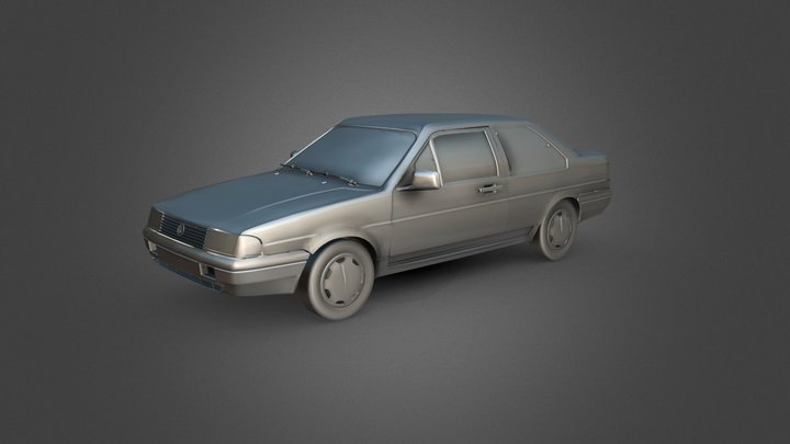 Volkswagen Santana 3D Model