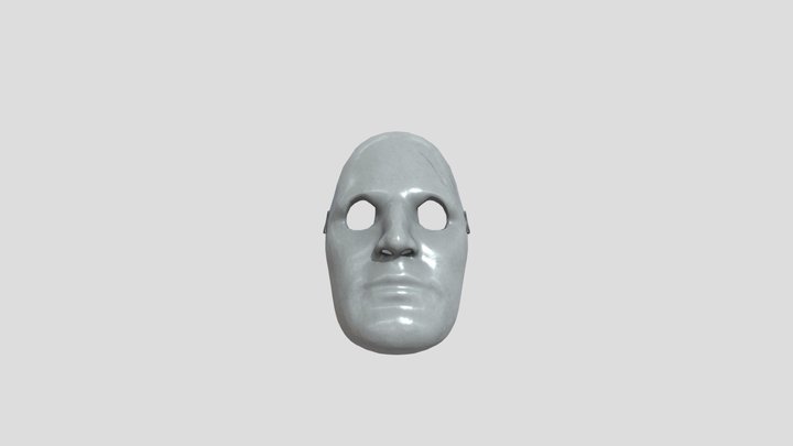 White_mask 3D Model