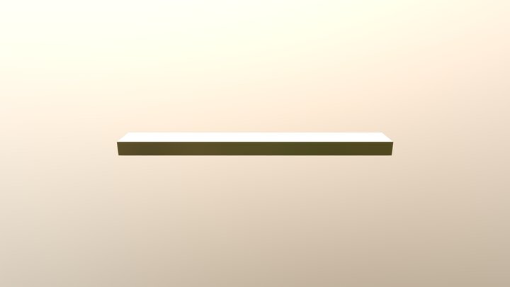 Copper bar 3D Model