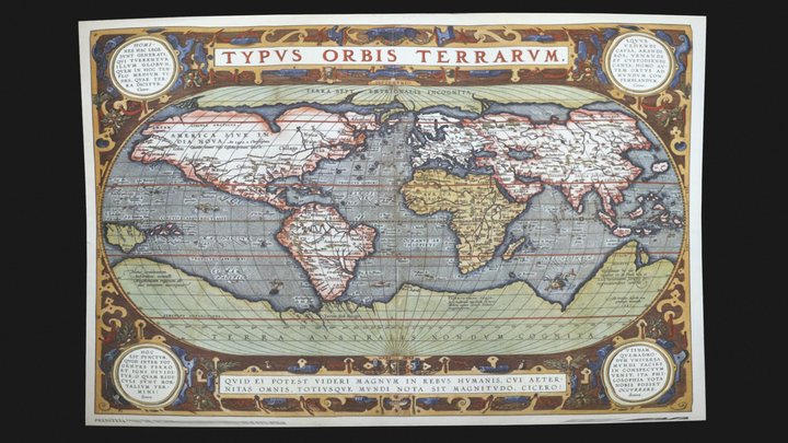Old world map