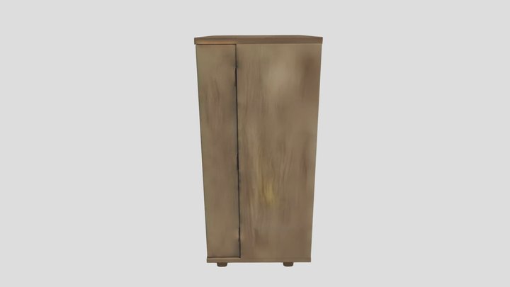 Wooden+cabinet+3d+model 3D Model