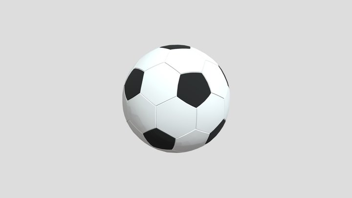 Football 3D Model