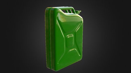 Fuel tank - kanister 3D Model