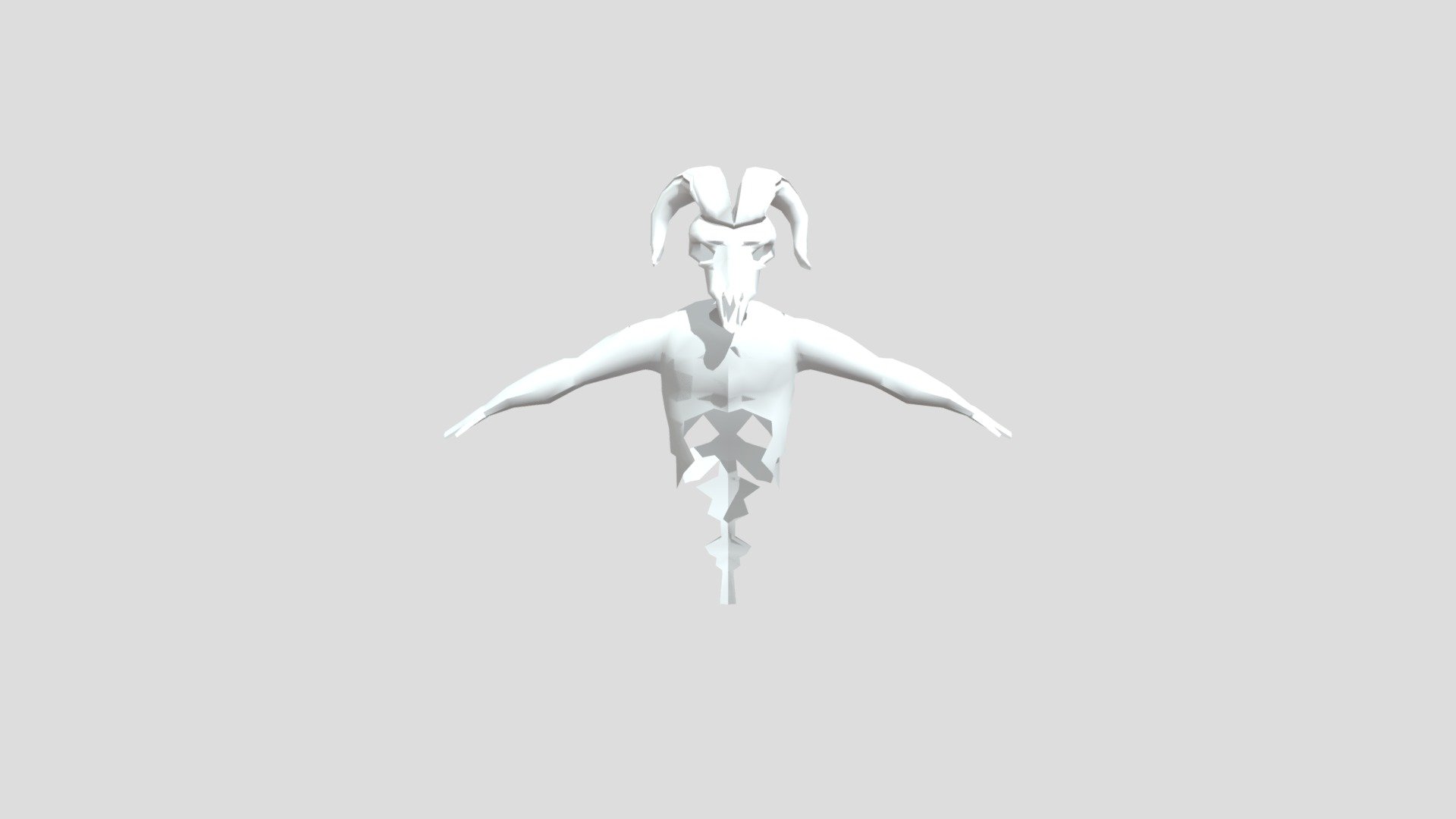 Goat Head Skeleton