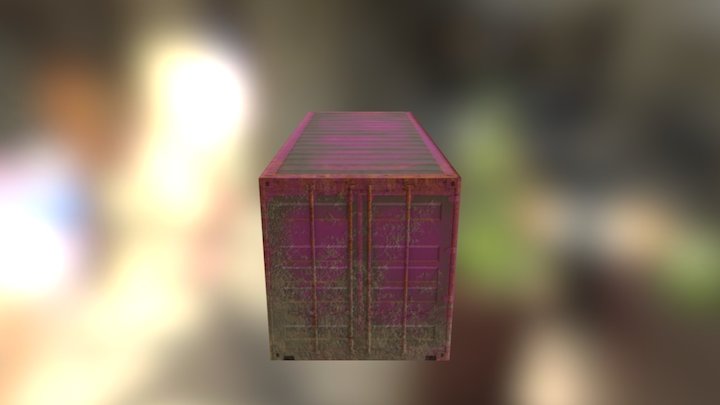 AD3D Project 1 Shipping Container 3D Model