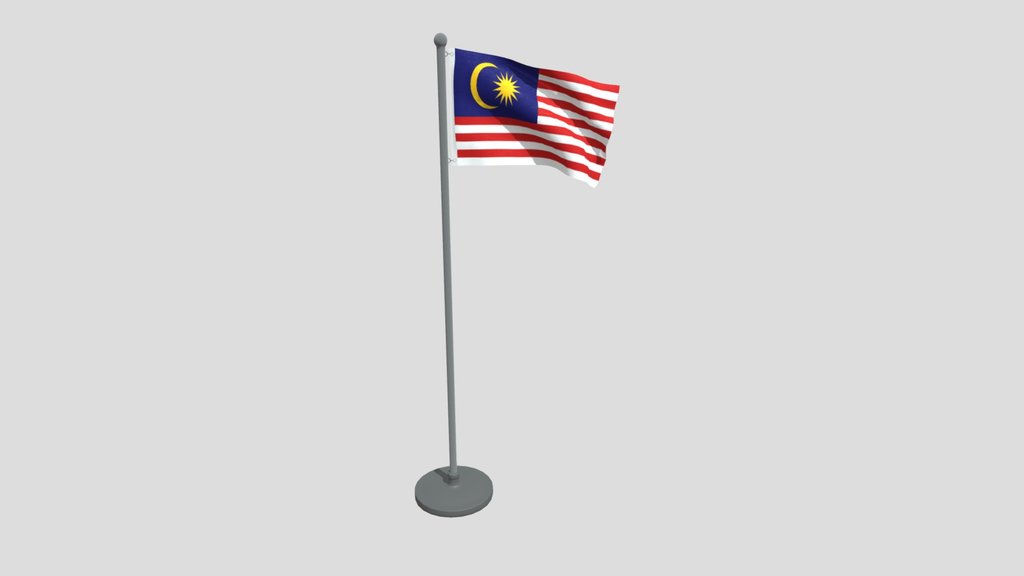 Animated Flag Of Malaysia