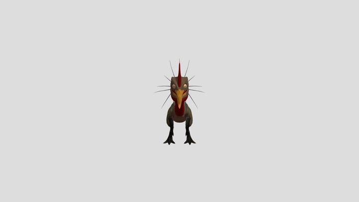 Birb Monster 3D Model
