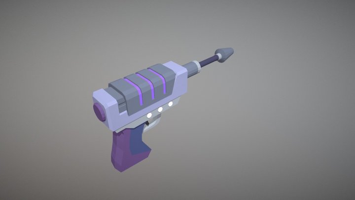 Rick Fake Gun 3D Model