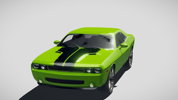 Dodge Challenger 3D Model