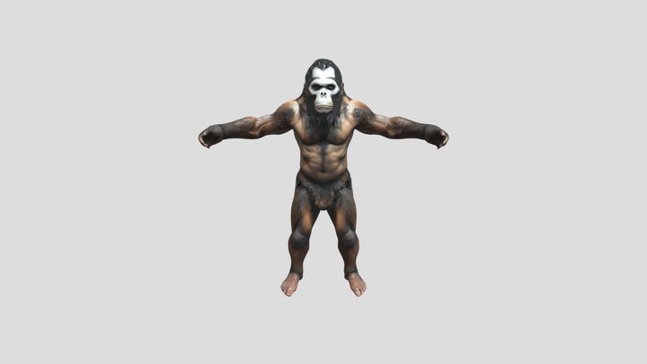Primal Guardian 3D Model