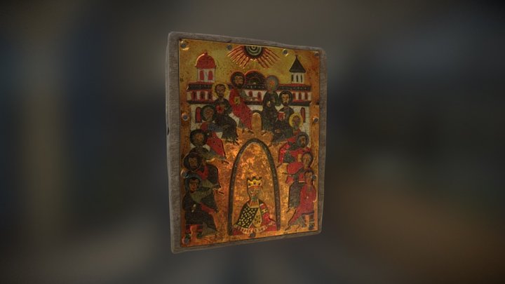 Holy spirit icon 3D Model