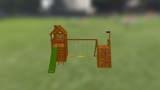 Krepost 3D Model