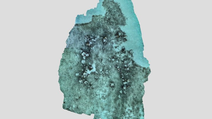 Granite Block Wreck, French Reef 3D Model