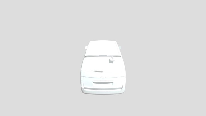 Hyundai Starex 2018 3D Model