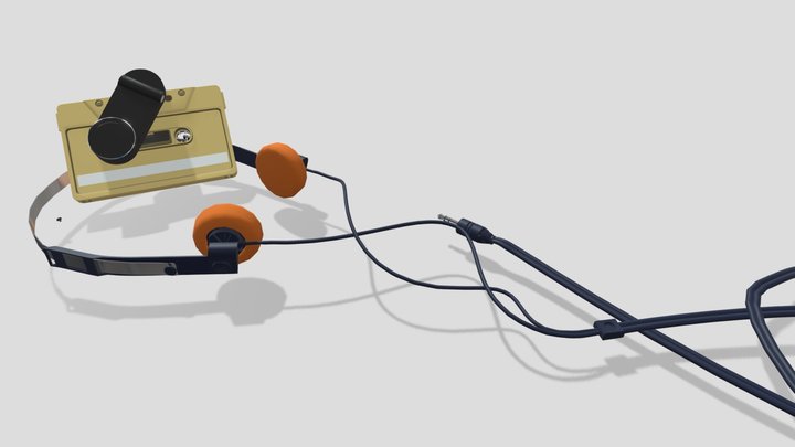 Cassette player 3D Model