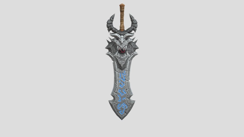 Sword Stylized Lowpoly