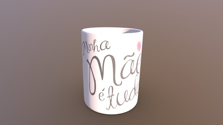 Caneca sabida 8 3D Model