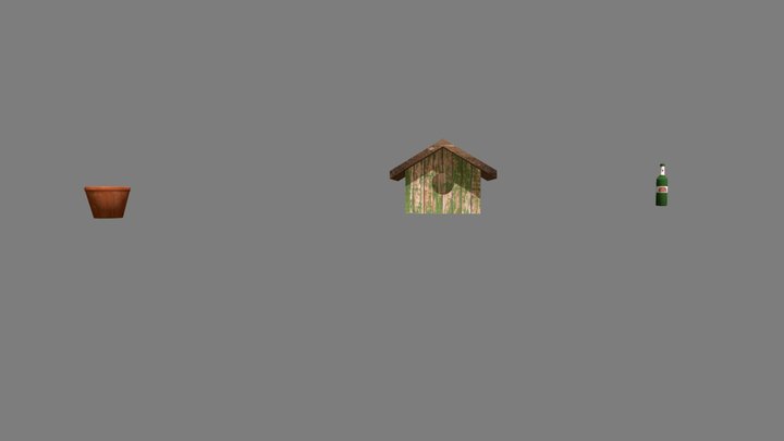 Forest Loner - 3SimpleProps 3D Model