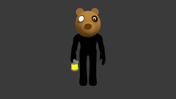 3D Printable ROBLOX piggy skin by myminifactory4