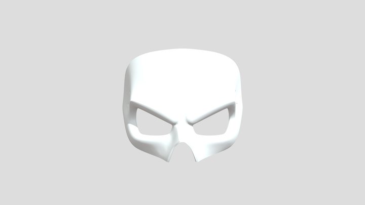 COD - Ghost Mask Red Team 141 By Nch 3D Model
