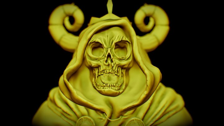 Adventure time  The Lich 3D Model