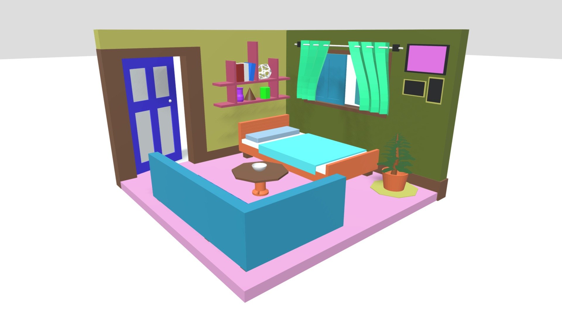 Bed room 01 - 3D model by buddhika.indrajith10 [0cd7dd7] - Sketchfab
