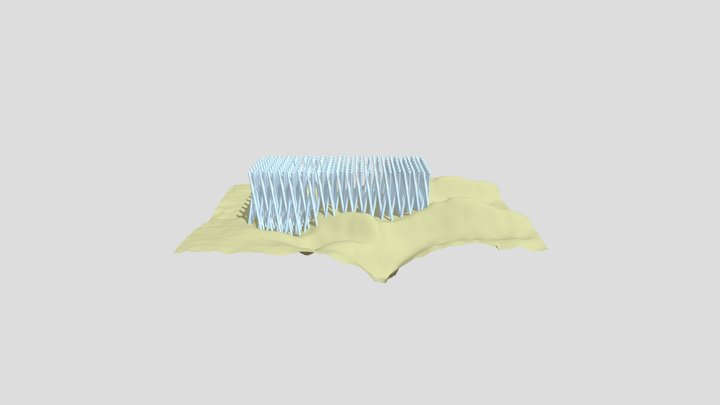 Diagrammatic_developed_bed 3D Model
