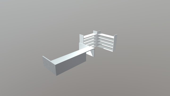Simple Store 3D Model