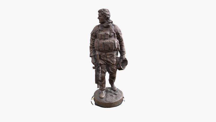 Anzac soldier 3D Model