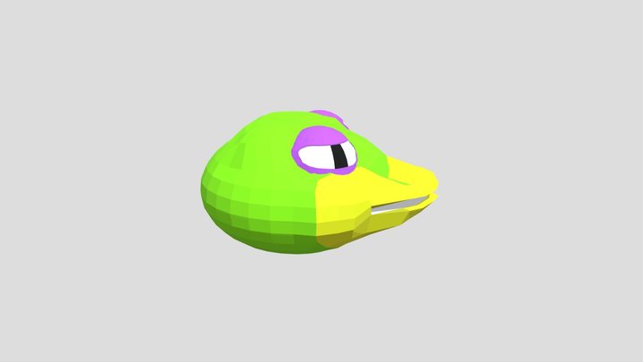 Gex the Gecko 3D Model