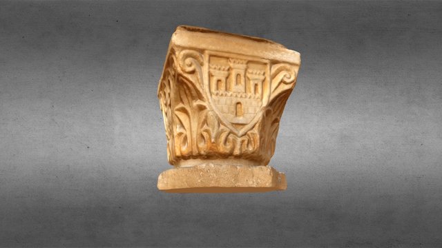 Capitel del Museo Etnográfico de Nicosia, Chipre 3D Model