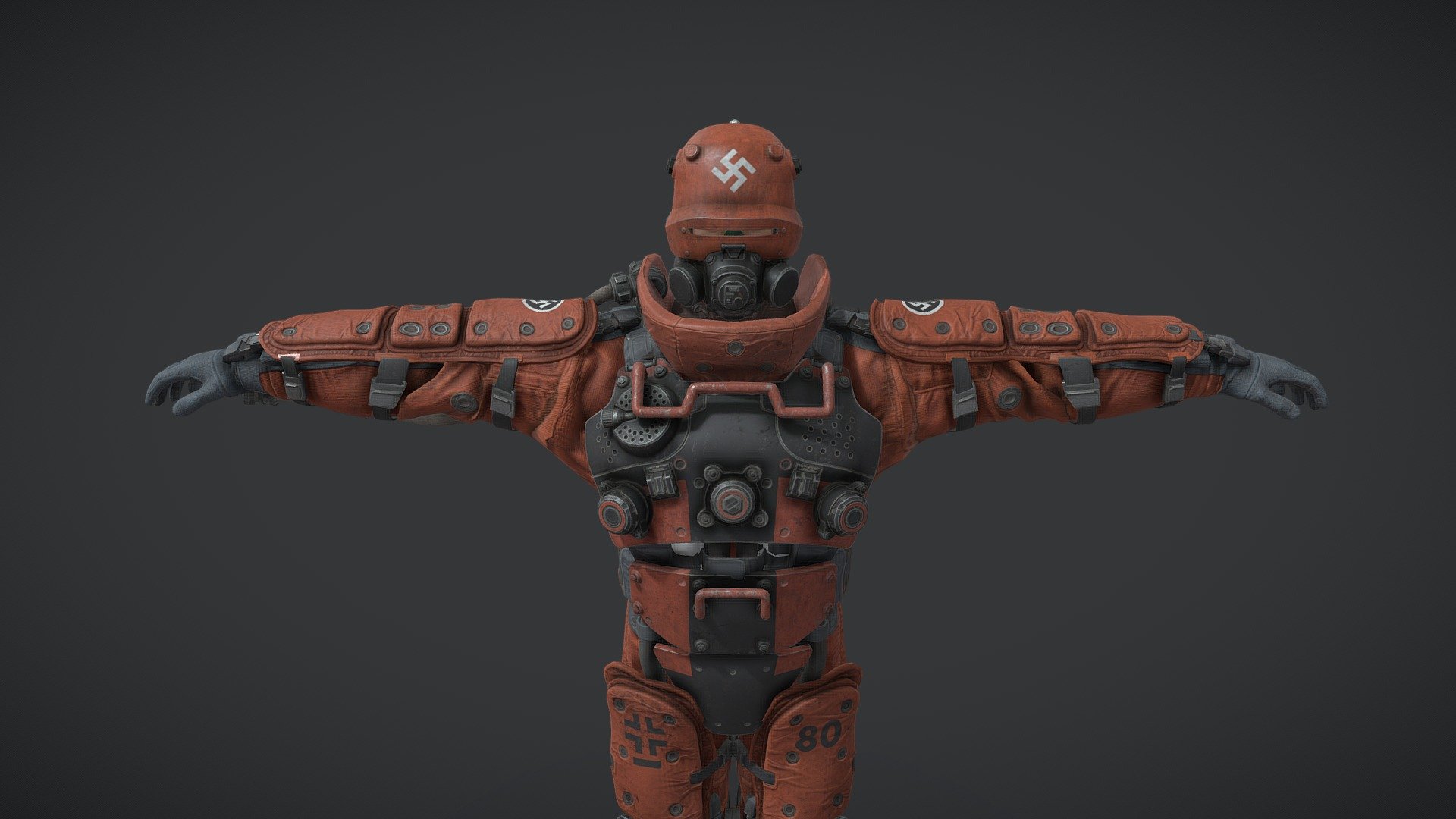 ⭐ Elite Flamer - Wolf. Youngblood - Download Free 3D model by Nazar ...