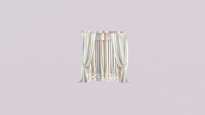 Curtains65 3D Model