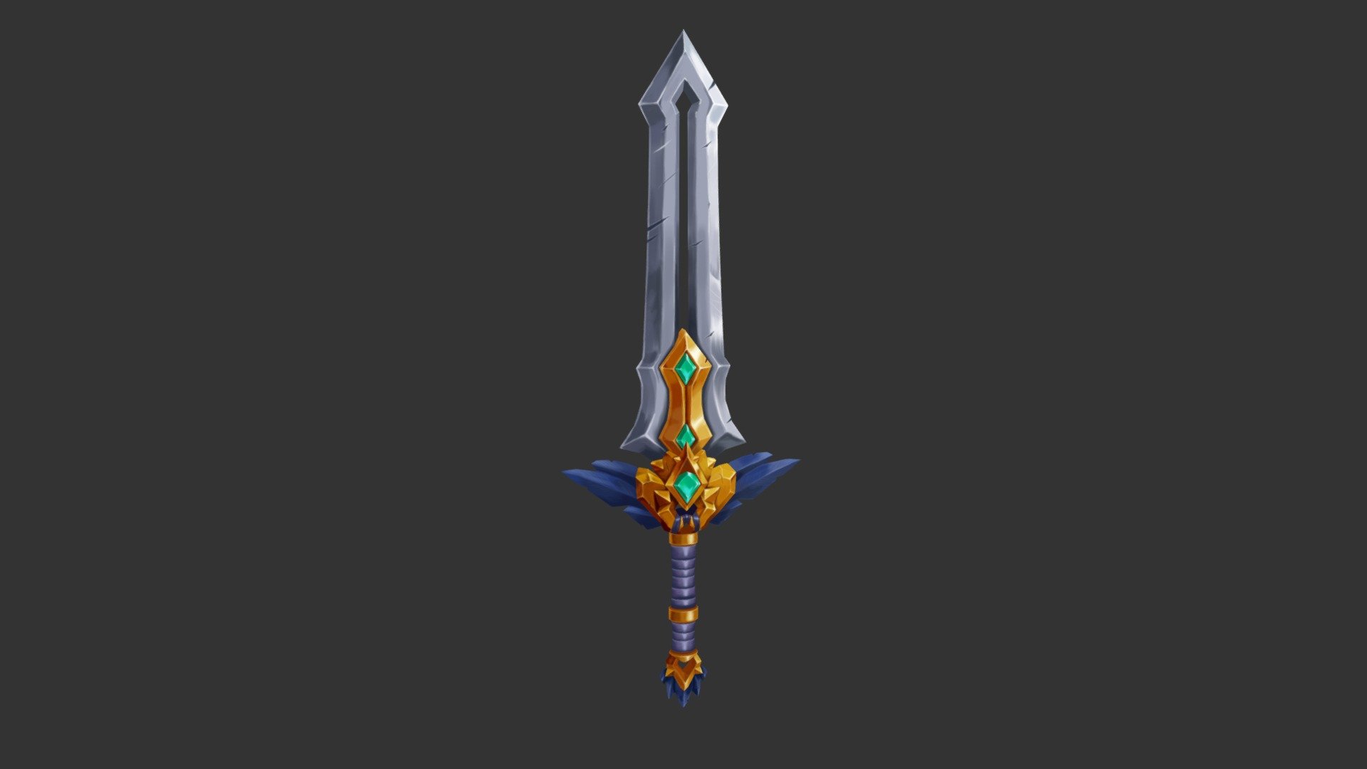 Sword_V2 - 3D model by Territorial3D [0ce1b96] - Sketchfab