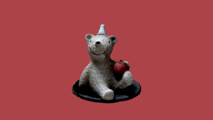 Apple bear 3D Model