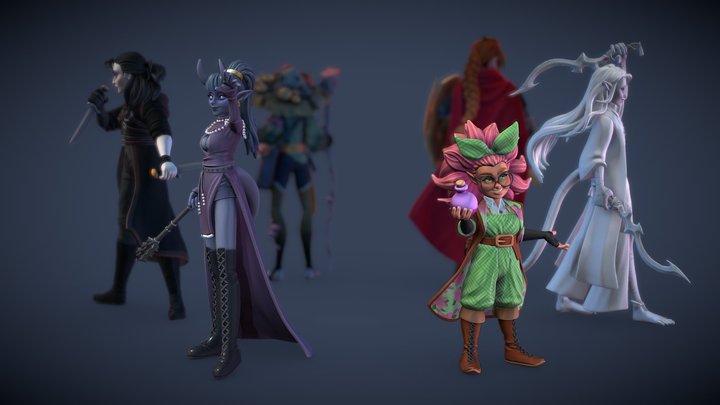 Heroes of Ravnica (OC) 3D Model