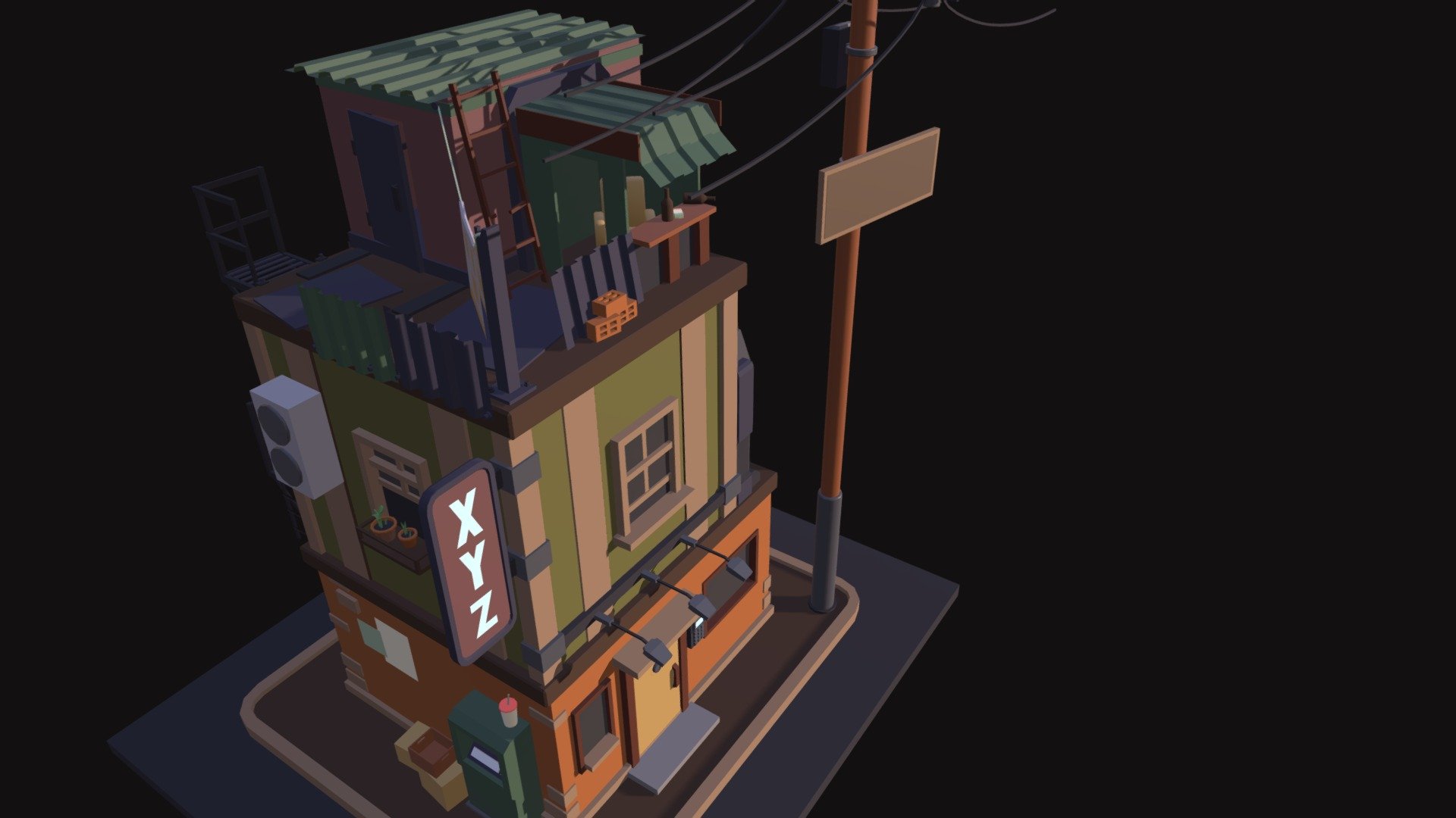 XYZ HW Detailed building