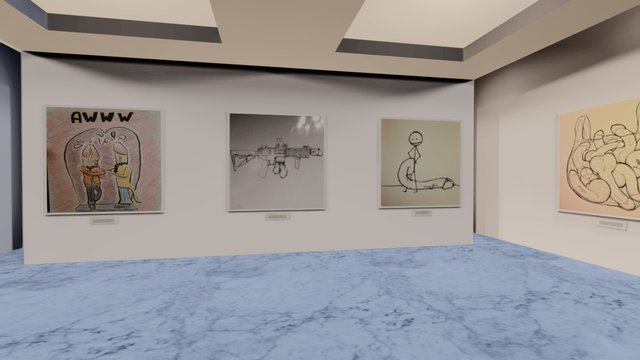 Instamuseum for @idrawdicks 3D Model