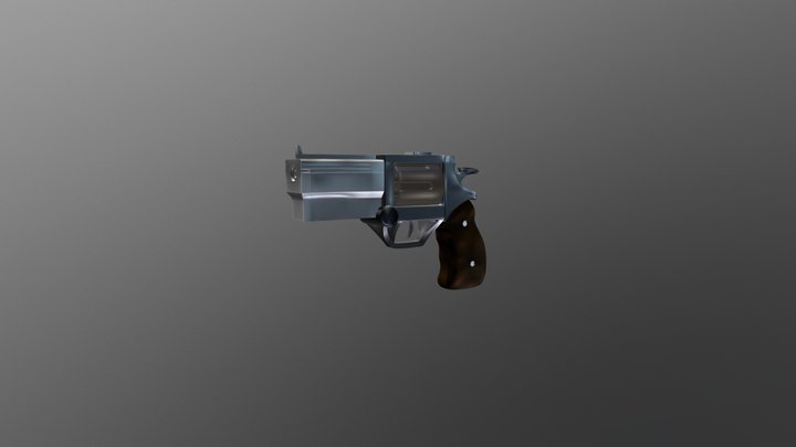 Revolver 3D Model