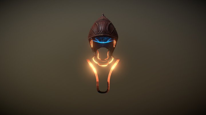 SCIFI HELMET 3D Model