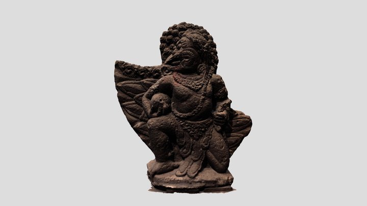 Garuda Statue 3D Model