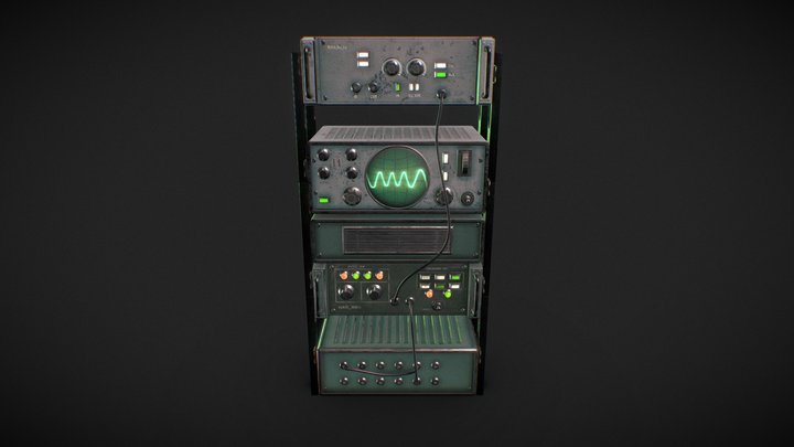 oscillograph 3D Model