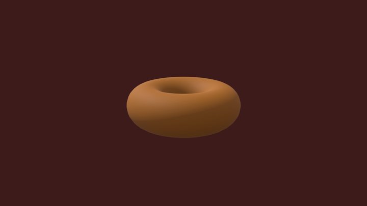 donus 3D Model