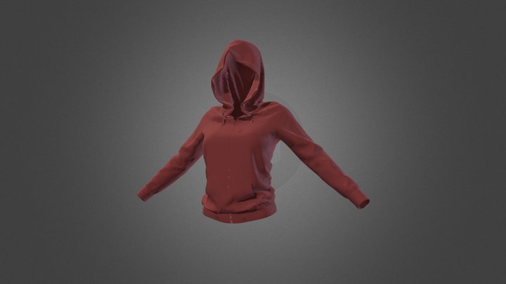 sweatshirt walk 3D Model