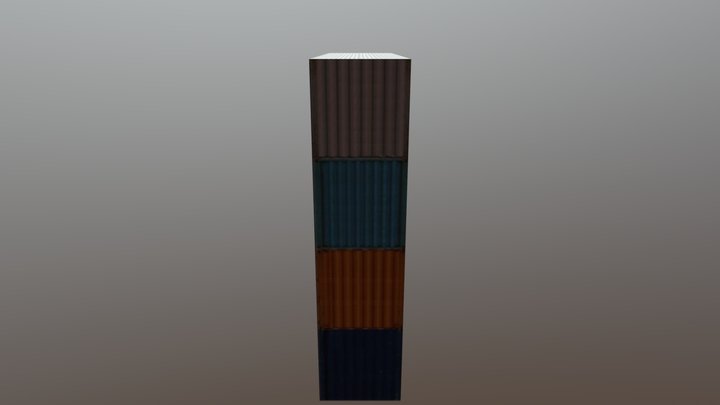 Container 3D Model