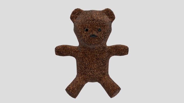 Teddy Bear Model 3D Model