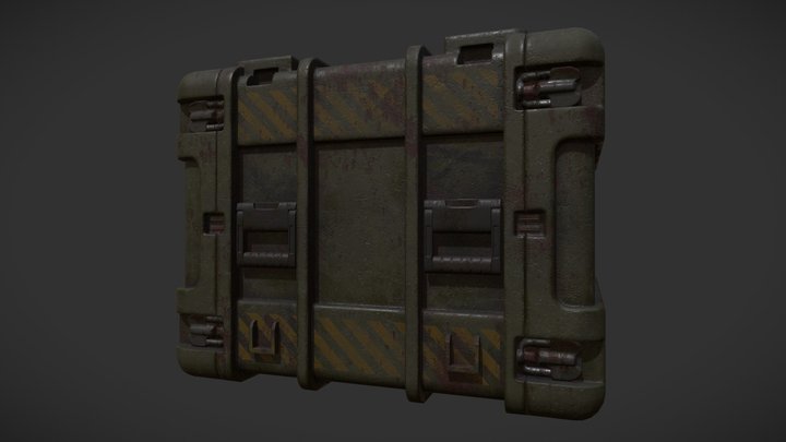 Military box 3D Model