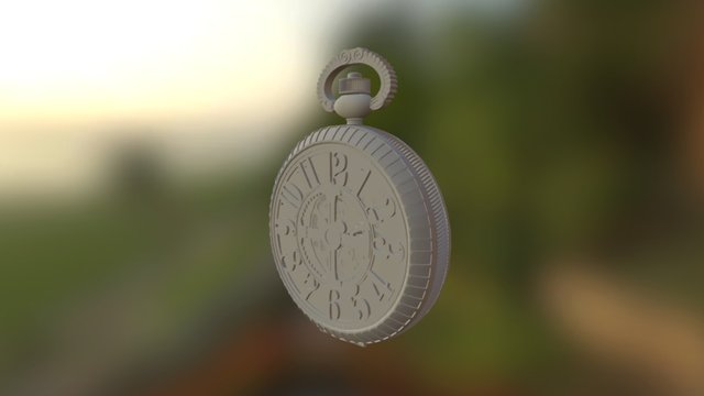 Pocket Watch 3D Model